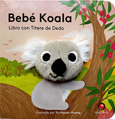 LIBRO CON TITERE DE DEDO BEBE KOALA