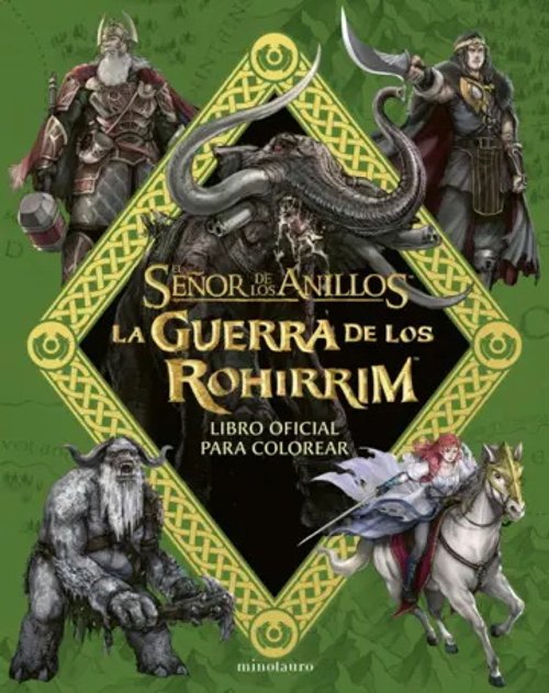 La Guerra De Los Rohirrim. Libro Oficial Para Colorear