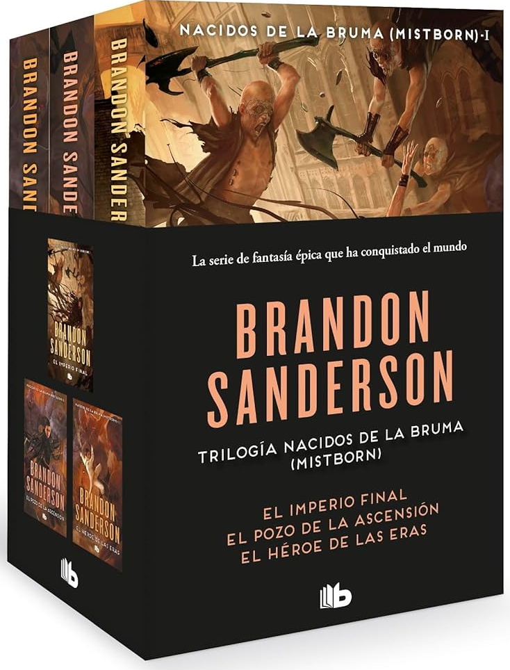 Estuche Mistborn (El Imperio Final. El Pozo De L a Ascension. El Heroe De Las Eras)