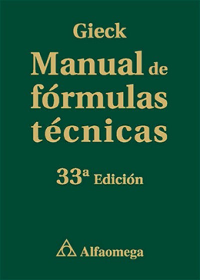MANUAL DE FORMULAS TECNICAS 33/ED