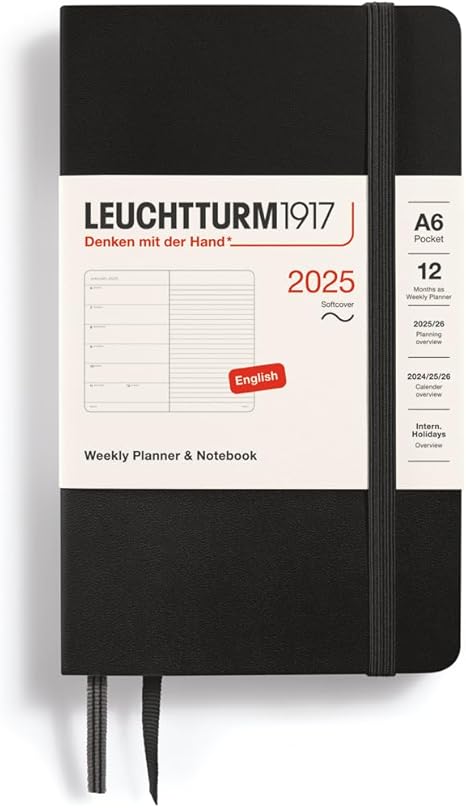 Letts Of London Agenda Académica Edge A6 2024/2025, Vista Semanal